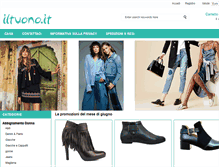 Tablet Screenshot of iltuono.it